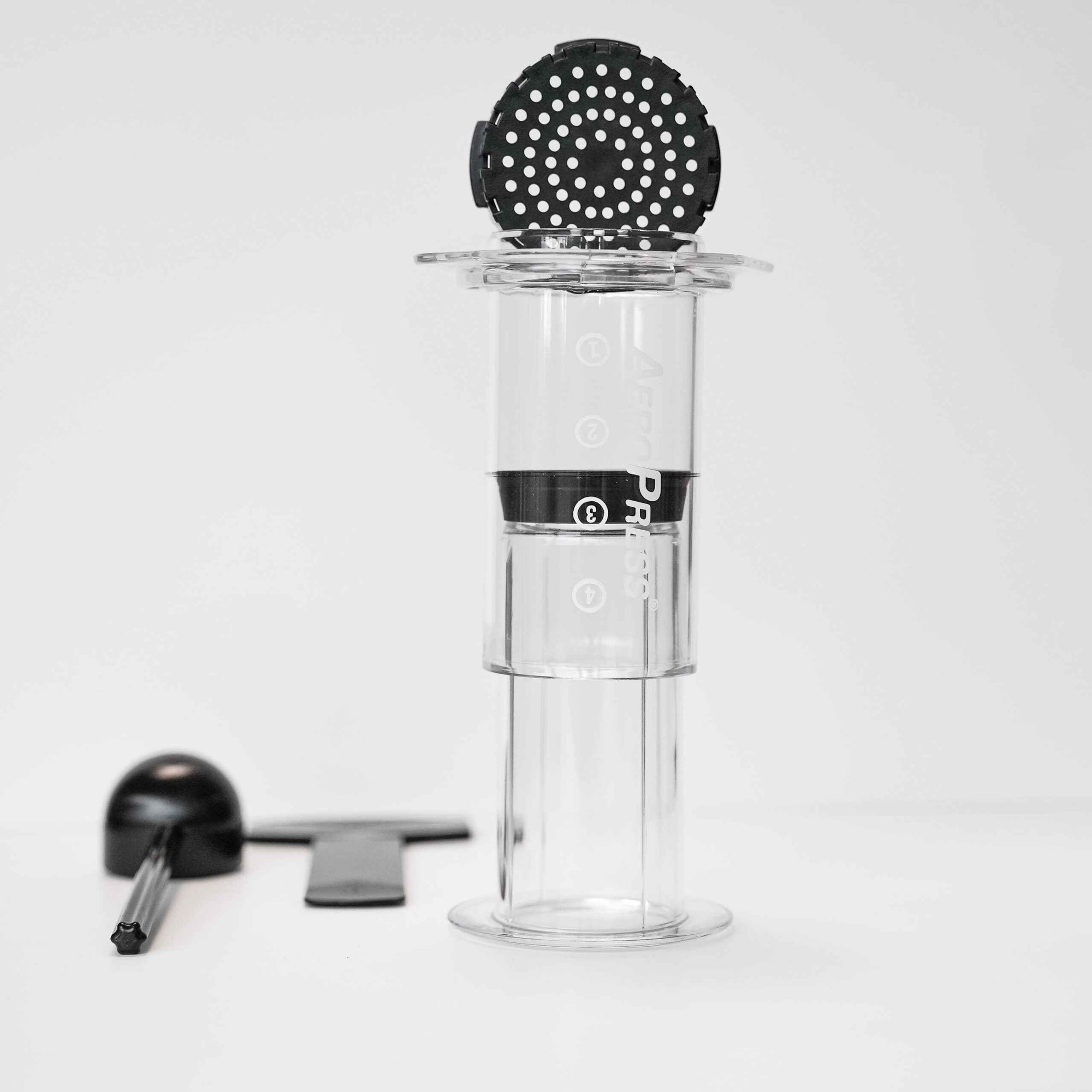 AEROPRESS CLEAR COFFEE BREWER - transparent