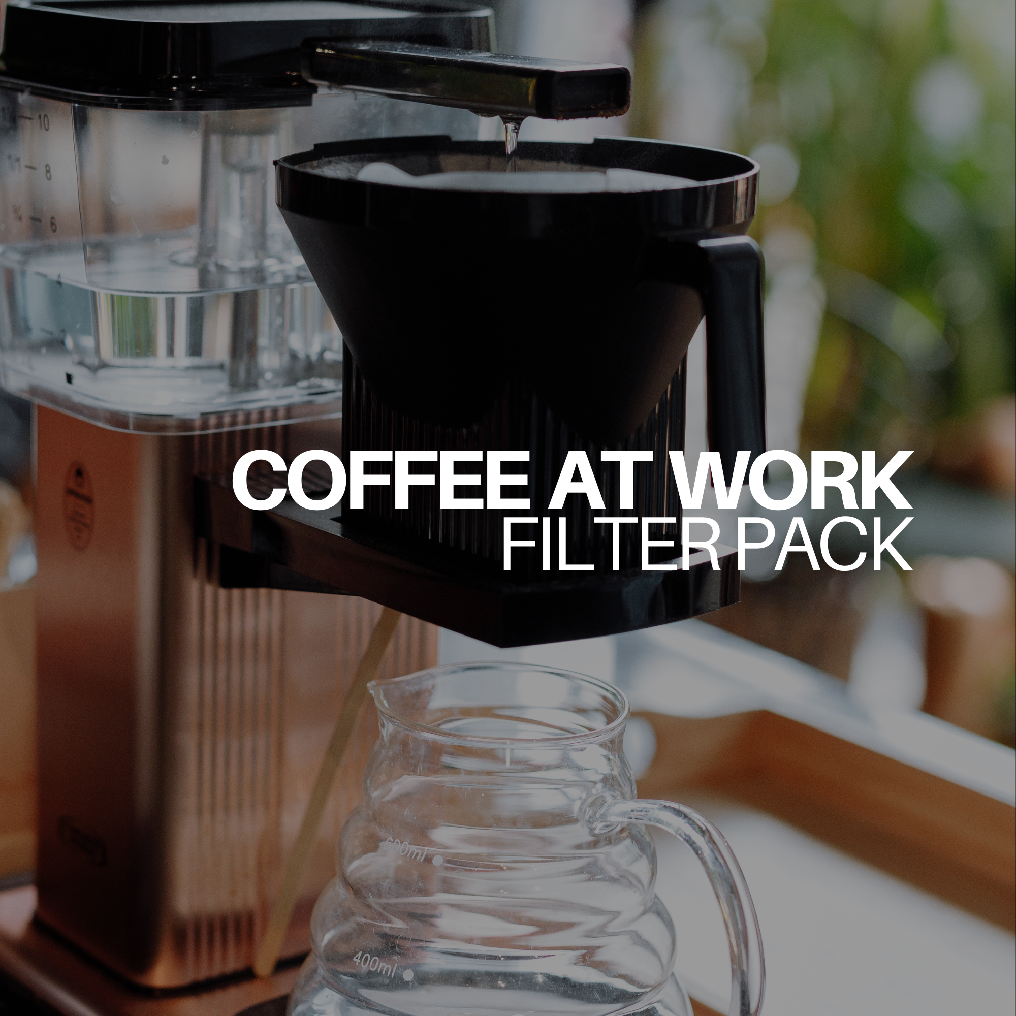 COFFEE AT WORK - FILTER PACK, coffee office, vending machine, better coffee at work, professional coffee wholesale