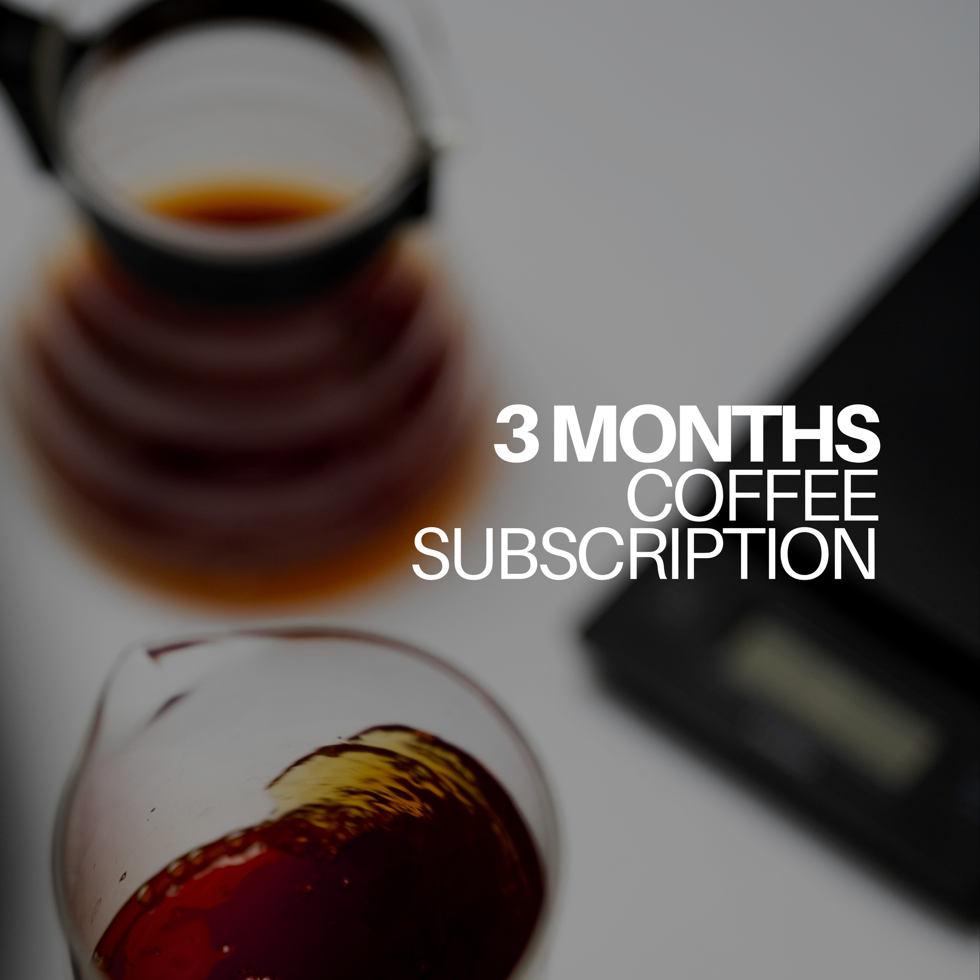 3 MONTH COFFEE SUBSCRIPTION (prepaid)