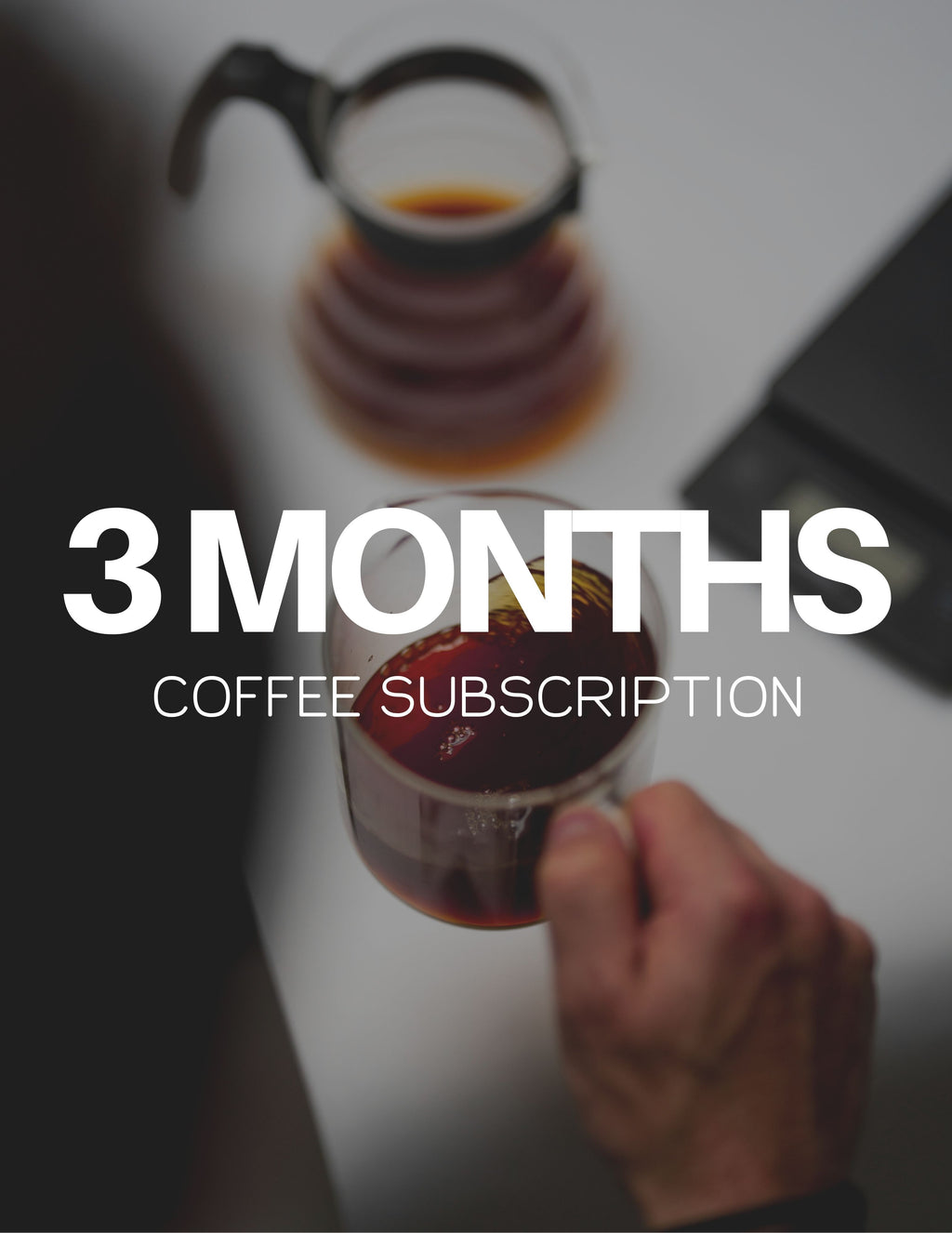 3 MONTH COFFEE SUBSCRIPTION (prepaid)