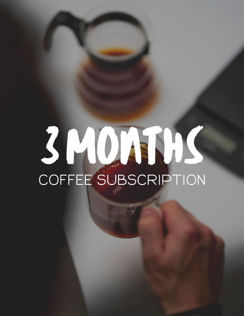 3 Month Coffee Subscription - Gust Coffee Roasters, coffee roaster, specialty coffee, coffee subscription, abonnement café, koffie abonnement, coffee delivery, specialty coffee, coffee box, gift idea coffee