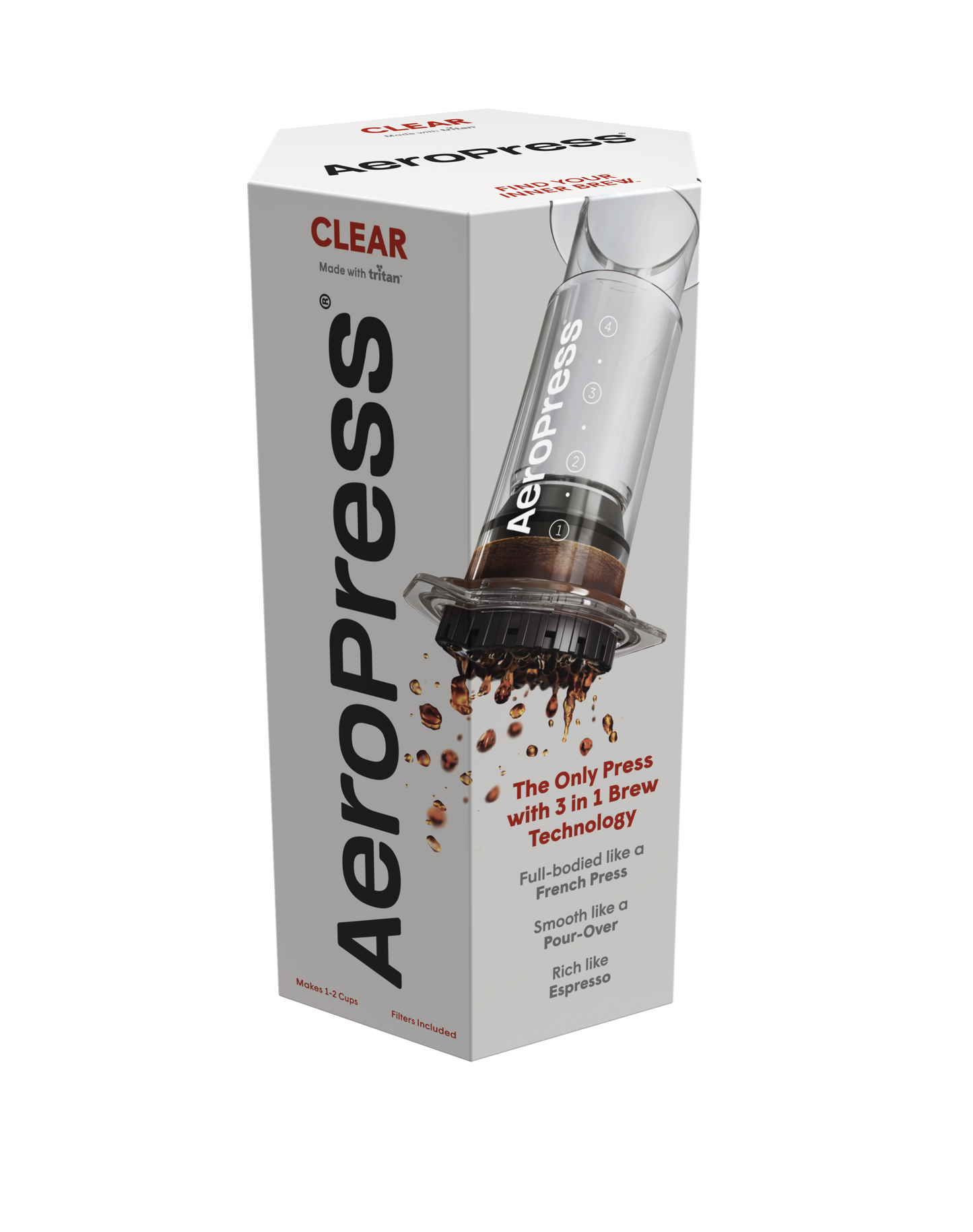 aeropress clear, new aeropress clear, filter coffee, specialty coffee, aeropress championship, filter coffee methods