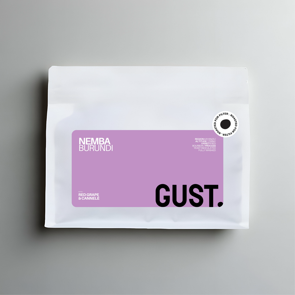 NEW// BURUNDI - NEMBA | filter - Gust Coffee Roasters