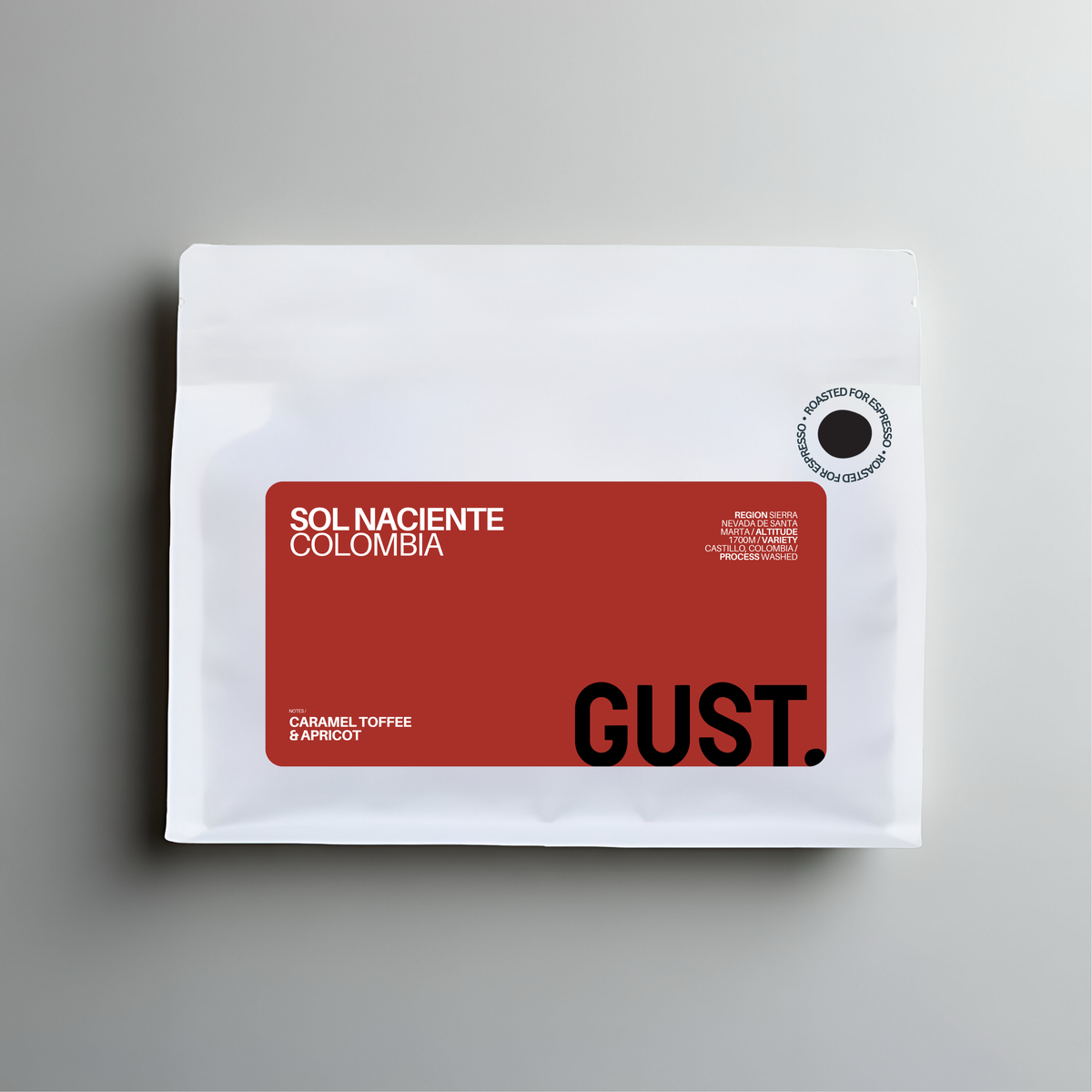 !NEW! COLOMBIA - SOL NACIENTE | espresso - Gust Coffee Roasters