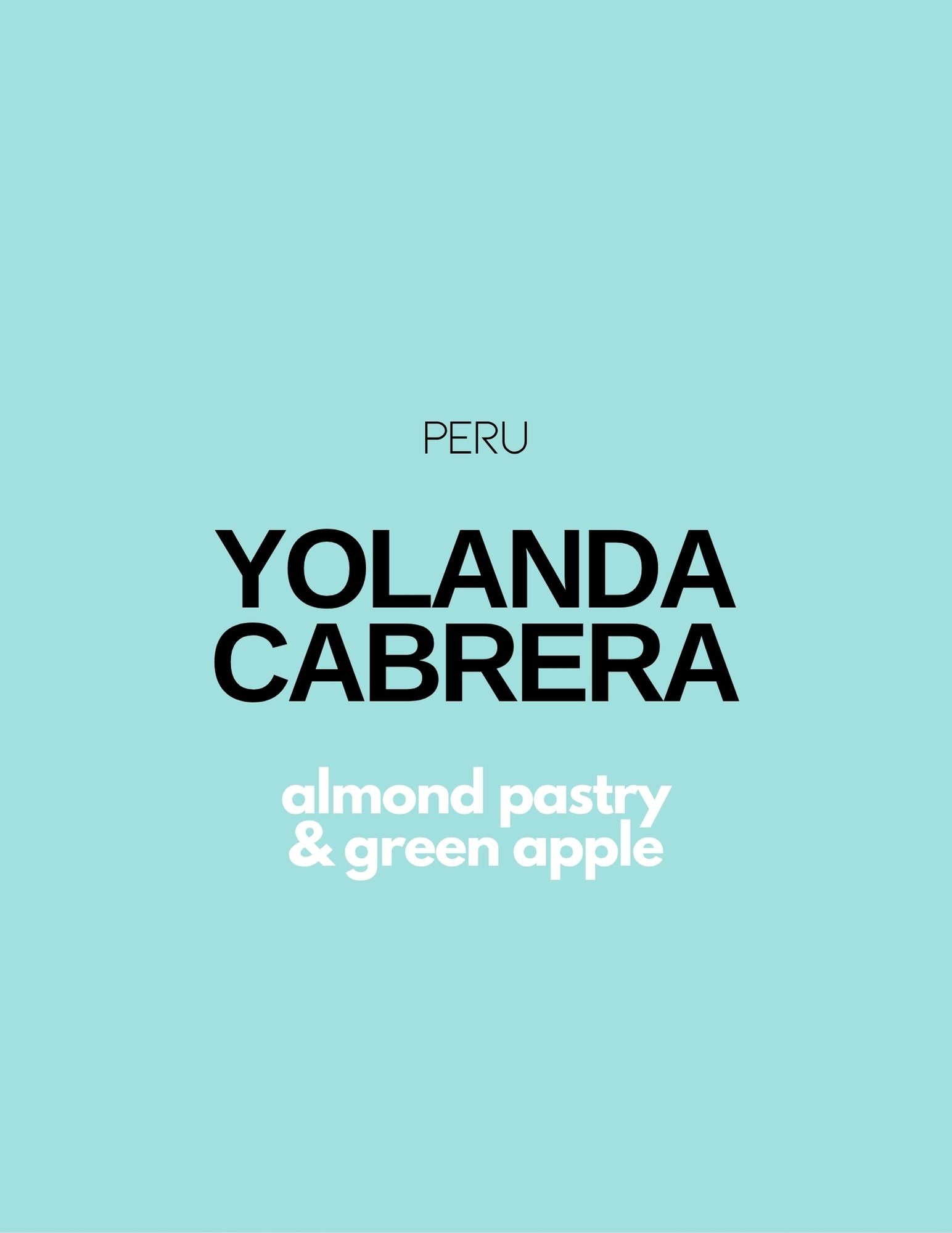 PERU - YOLANDA CABRERA | espresso