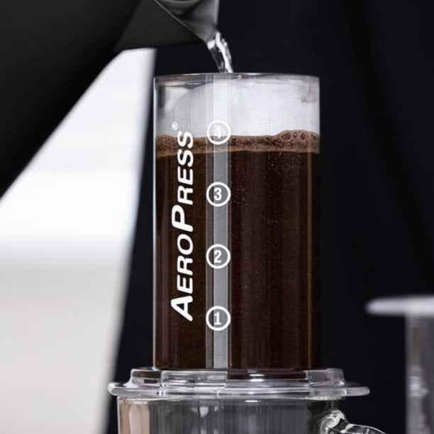 AEROPRESS CLEAR COFFEE BREWER - transparent