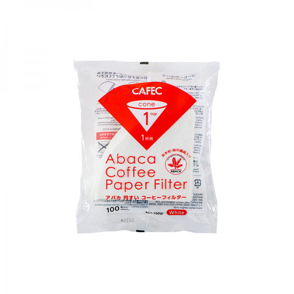 Cafec Abaca paper filters - 1 cup