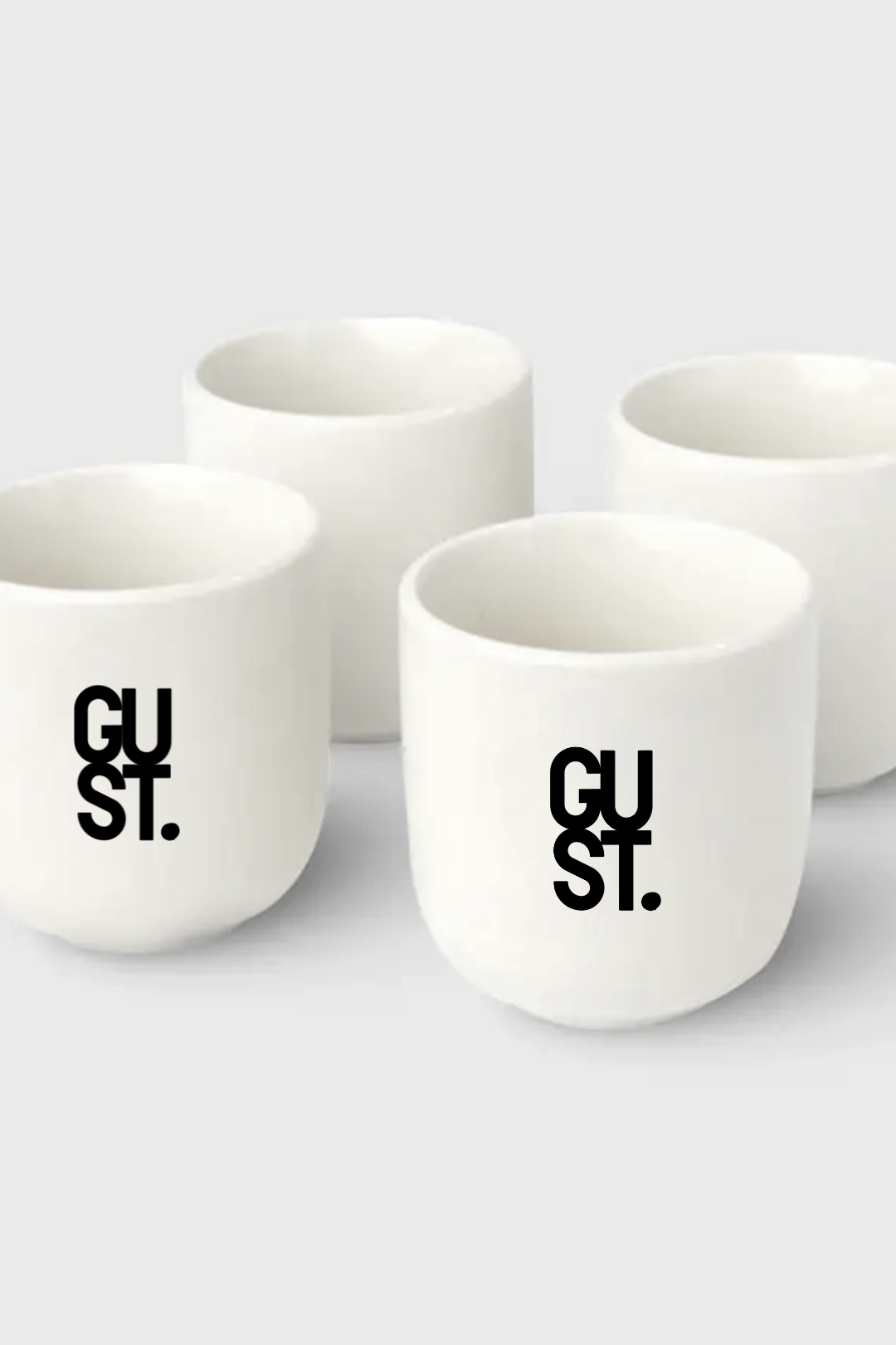 GUST ceramic espresso cups