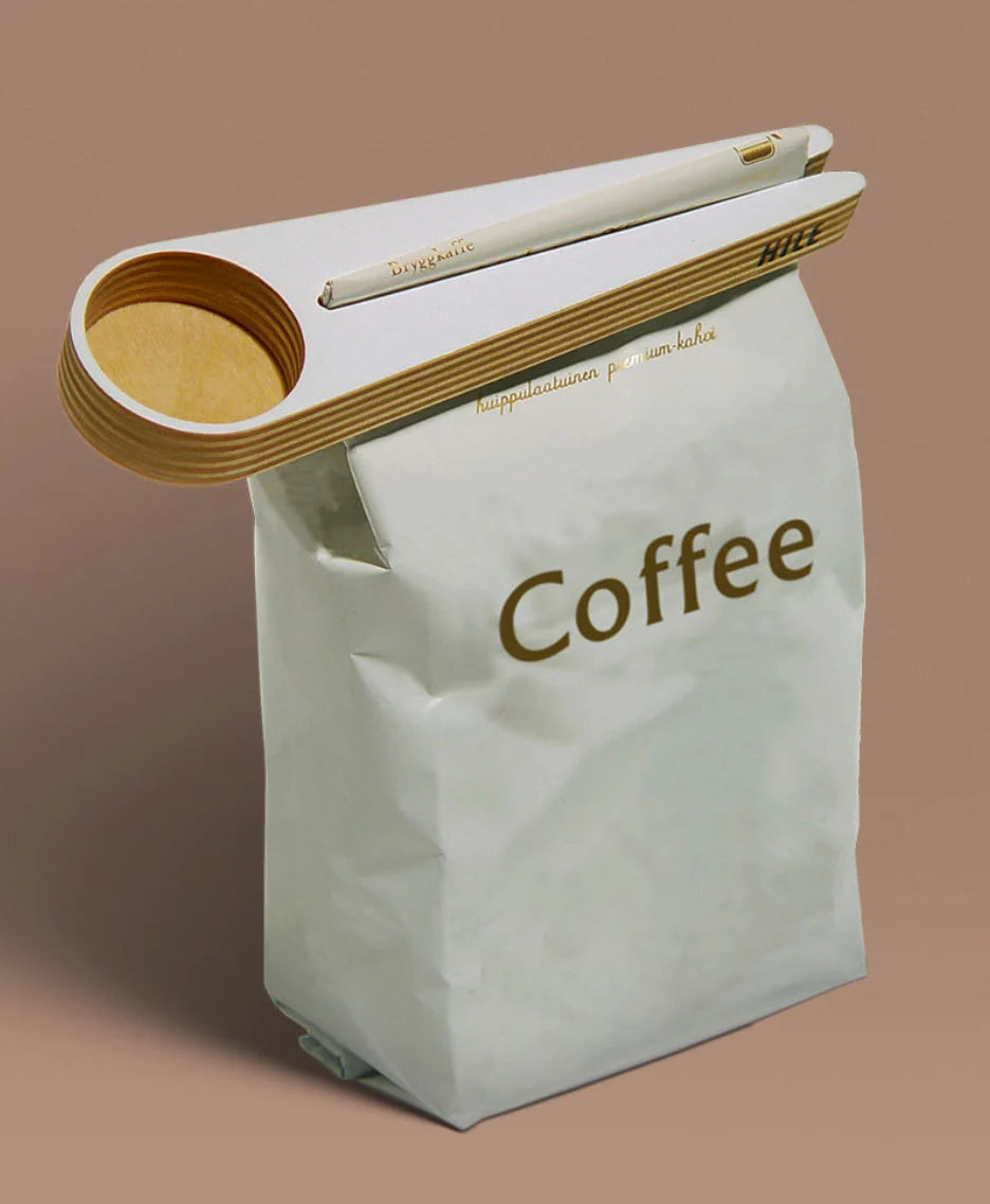 HILE KAPU COFFEE SCOOP AND BAG CLIP - Gust Coffee Roasters