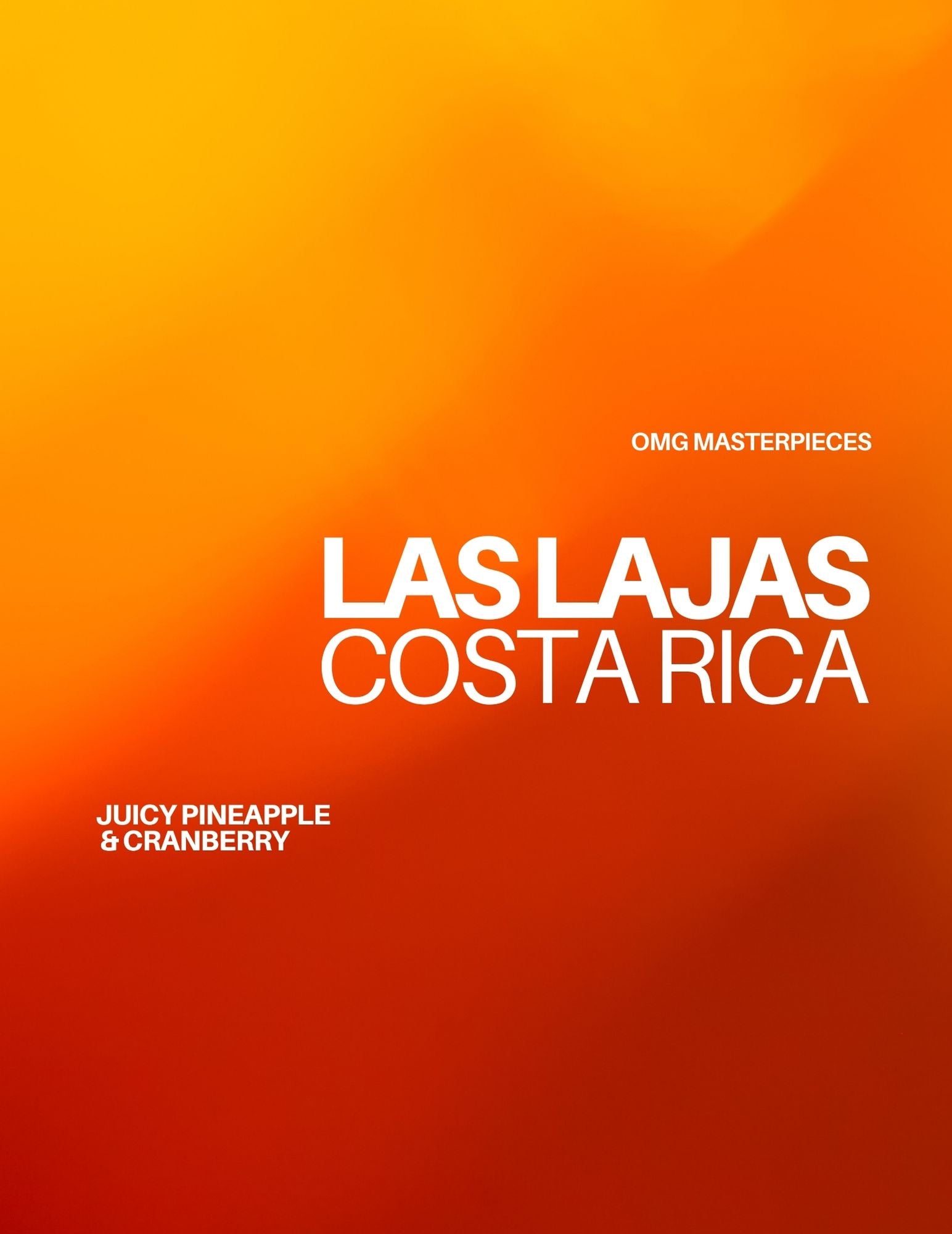 OMG Masterpiece // COSTA RICA - LAS LAJAS | omni - Gust Coffee Roasters