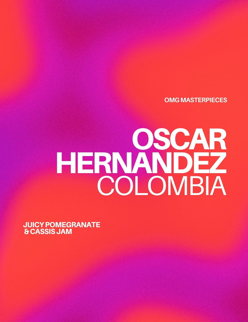 Oscar Hernandez coffee, los nogales, omg coffee, masterpiece coffee, experimental coffee, specialty coffee